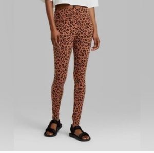 NWT: Wild Fable Leopard Print Leggings